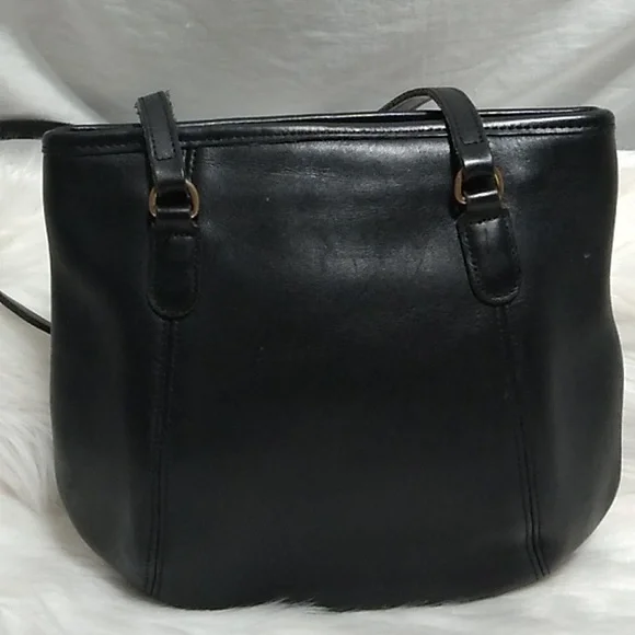 FIRM! RARE! Coach Vintage Framed Leather Pouch Hinged Frame Closure